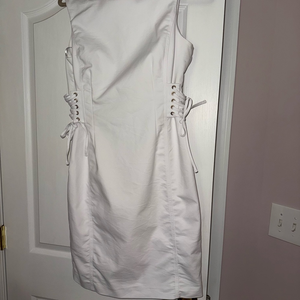 Calvin Klein White Sheath Mini Dress